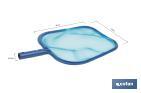 Recoge hojas de superficie para piscinas | Ideal para limpiar hojas e insectos - Cofan