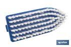 Cepillo de mano para limpiar piscinas | Limpieza eficiente de escalones, juntas y esquinas - Cofan