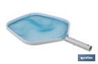 Recoge hojas de aluminio para piscinas | Ideal para limpiar la superficie de hojas e insectos - Cofan