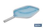 Recoge hojas de aluminio para piscinas | Ideal para limpiar la superficie de hojas e insectos - Cofan
