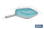 Recoge hojas de aluminio para piscinas | Ideal para limpiar la superficie de hojas e insectos - Cofan