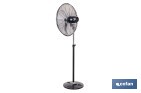 Ventilador de pie industrial con 3 velocidades | 3 aspas de aluminio, función de oscilación | Disponible en diferentes medidas y potencias - Cofan