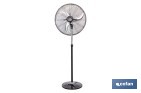 Ventilador de pie industrial con 3 velocidades | 3 aspas de aluminio, función de oscilación | Disponible en diferentes medidas y potencias - Cofan
