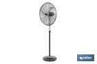 Ventilador de pie industrial con 3 velocidades | 3 aspas de aluminio, función de oscilación | Disponible en diferentes medidas y potencias - Cofan