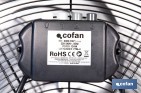 Ventilador industrial de suelo con 3 aspas | Potente motor con varias velocidades | Disponible en diferentes medidas y potencias - Cofan