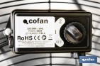 Ventilador industrial de suelo con 3 aspas | Potente motor con varias velocidades | Disponible en diferentes medidas y potencias - Cofan