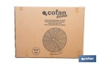 Ventilador de pared industrial con 3 velocidades | 3 aspas de aluminio, función de oscilación | Disponible en diferentes medidas y potencias - Cofan