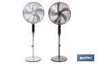 VENTILADOR DE PIE DE 70 W CON MANDO A DISTANCIA Y 5 ASPAS | 3 VELOCIDADES, FUNCIÓN OSCILACIÓN, TEMPORIZADOR, 3 MODOS DE VENTILACIÓN | DISPONIBLE EN DIFERENTES COLORES