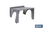 Organizador de zapatos en color gris | Pack de 4 sorportes apilables para maximizar el espacio - Cofan