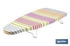 Tabla de planchar de sobremesa | Compacta y ligera | Ideal para viajes y espacios reducidos | Superficie de planchado: 74 x 33 cm - Cofan