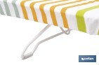 Tabla de planchar de sobremesa | Compacta y ligera | Ideal para viajes y espacios reducidos | Superficie de planchado: 74 x 33 cm - Cofan