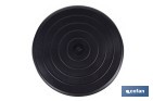 Capazo negro de polietileno reciclado con base plana estable | Adecuado para uso agrícola y construcción, poda, vendimia, apilable | Disponible en varias capacidades - Cofan