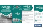 Fregona de microfibra trenzada | Rosca universal | 30 % más de absorción, volumen y ligereza | Secado rápido para una limpieza impecable - Cofan