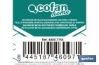 Recogedor metálico | Chapa galvanizada | Palo de rosca incluido | Durabilidad y limpieza profesional | Medidas: 83 x 24 cm - Cofan