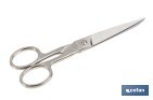 Tijeras de costura profesionales | Hojas de acero al carbono | Precisión y durabilidad en el corte de tejidos | Disponibles en diferentes medidas - Cofan