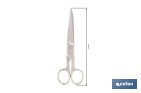 Tijeras de costura profesionales | Hojas de acero al carbono | Precisión y durabilidad en el corte de tejidos | Disponibles en diferentes medidas - Cofan
