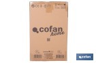 Cubo de basura con sensor de movimiento | Apertura automática y cubo interior extraíble | Disponible en diferentes colores y capacidades - Cofan