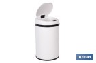 Cubo de basura con sensor de movimiento | Apertura automática y cubo interior extraíble | Disponible en diferentes colores y capacidades - Cofan