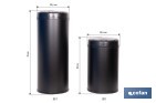 Cubo de basura con sensor de movimiento | Apertura automática y cubo interior extraíble | Disponible en diferentes colores y capacidades - Cofan