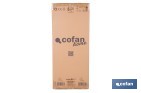 Cubo de basura con sensor de movimiento | Apertura automática y cubo interior extraíble | Disponible en diferentes colores y capacidades - Cofan