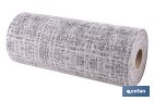 Rollo de alfombra vinílica para interior | Diseño Jaspeado en color gris marengo | Impermeable y de fácil limpieza - Cofan