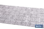 Rollo de alfombra vinílica para interior | Diseño Jaspeado en color gris marengo | Impermeable y de fácil limpieza - Cofan