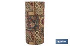 Rollo de alfombra vinílica para interior | Diseño con estampado de Oriente | Impermeable y de fácil limpieza - Cofan