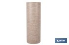 Rollo de alfombra vinílica semirrígida de impresión digital | Estampado jaspeado en beige | Resistente para suelos interiores y exteriores cubiertos - Cofan