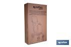 Carro de la compra plegable con 6 ruedas | Chasis de aluminio | Bolsa de 53 litros | Bolsillo para congelados | Mango ajustable | Disponible en varios colores - Cofan