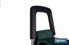 Carro de la compra con 6 ruedas | Diseño plegable | Sube escaleras | Bolsa de 42 litros | Bolsillo para congelados | Disponible en varios colores - Cofan