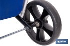 Carro de la compra plegable con 6 ruedas | Chasis de aluminio | Bolsa de 53 litros | Bolsillo para congelados | Mango ajustable | Disponible en varios colores - Cofan