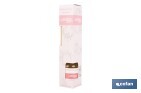 Ambientador de varillas | Aroma a fresas y nata | Difusor con varillas de ratán - Cofan