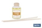 Ambientador de varillas | Aroma a naranja y canela | Difusor con varillas de ratán - Cofan