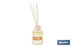 AMBIENTADOR DE VARILLAS | AROMA A NARANJA Y CANELA | DIFUSOR CON VARILLAS DE RATÁN
