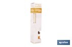 Ambientador de varillas | Aroma a naranja y canela | Difusor con varillas de ratán - Cofan