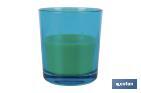 Velas Aromáticas de Citronela en Vasos de Colores | Protección Duradera durante 30 horas - Cofan