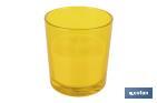 Velas Aromáticas de Citronela en Vasos de Colores | Protección Duradera durante 30 horas - Cofan