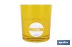 Velas Aromáticas de Citronela en Vasos de Colores | Protección Duradera durante 30 horas - Cofan