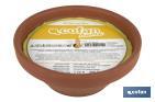 Velas aromáticas de citronela en recipiente de terracota | Duración: 20 horas - Cofan