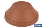 Velas aromáticas de citronela en recipiente de terracota | Duración: 20 horas - Cofan