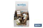 Set de ambientadores con fragancia a Linen (Lino) | Kit de 3 ambientadores para el hogar y 1 para el coche - Cofan