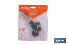 Soplete de gas piezoeléctrico | Potencia: 1,1 kW | Compatible con cartuchos de gas de 220 g | Ideal para cocina, soldadura y bricolaje - Cofan