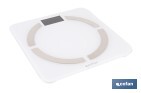 Báscula de baño digital inteligente | Análisis corporal completo | Báscula con Bluetooth y aplicación móvil | Pilas incluidas - Cofan
