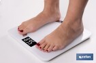 Báscula de baño digital inteligente | Análisis corporal completo | Báscula con Bluetooth y aplicación móvil | Pilas incluidas - Cofan