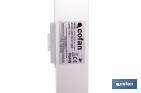 Toallero eléctrico de aluminio 100 W | Radiador secatoallas de pie o pared IP22 | Medidas: 90 x 53 x 35,5 cm - Cofan