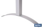 Toallero eléctrico de aluminio 100 W | Radiador secatoallas de pie o pared IP22 | Medidas: 90 x 53 x 35,5 cm - Cofan