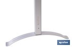 Toallero eléctrico de aluminio 100 W | Radiador secatoallas de pie o pared IP22 | Medidas: 90 x 53 x 35,5 cm - Cofan