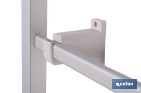 Toallero eléctrico de aluminio 100 W | Radiador secatoallas de pie o pared IP22 | Medidas: 90 x 53 x 35,5 cm - Cofan