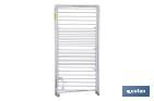 Tendedero eléctrico de torre | 4 ruedas con freno | 300 W de potencia | Tendedero portátil con secado rápido - Cofan