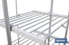 Tendedero eléctrico de torre | 4 ruedas con freno | 300 W de potencia | Tendedero portátil con secado rápido - Cofan